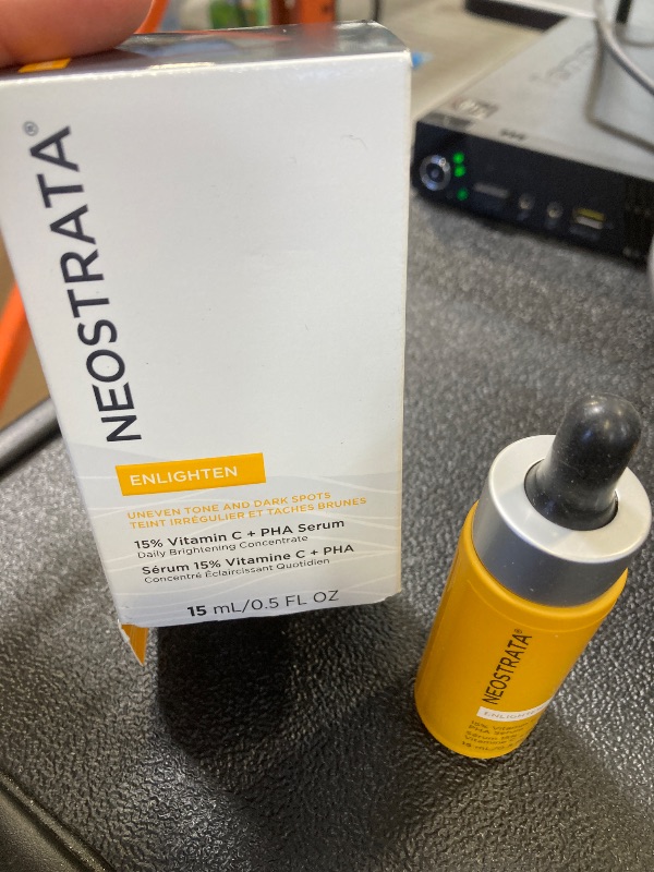 Photo 1 of NEOSTRATA 15% Vitamin C Face Serum, PHA + Green Tea Brightening Serum, 0.5 fl. oz.