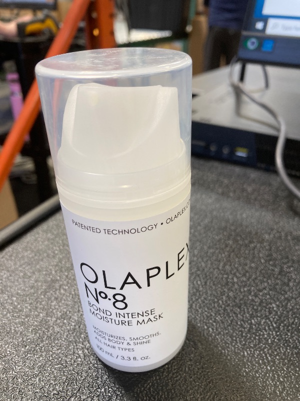 Photo 1 of Olaplex No. 8 Bond Intense Moisture Hair Mask, Adds Smoothness & Nourishes for Visibily Healthy Hair, For All Hair Types & Treats Damaged Hair, 3.3 fl oz