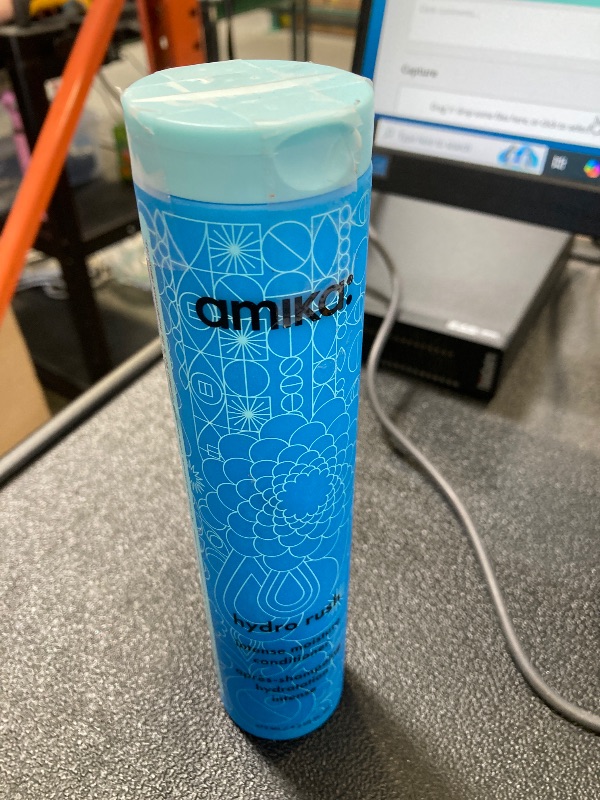 Photo 1 of amika hydro rush intense moisture conditioner with hyaluronic acid, 275ml