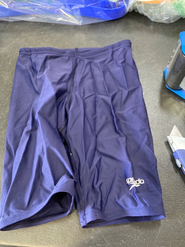 Photo 1 of Speedo Men's Swim Trunk Mid Length Boardshort Bondi Printed 26