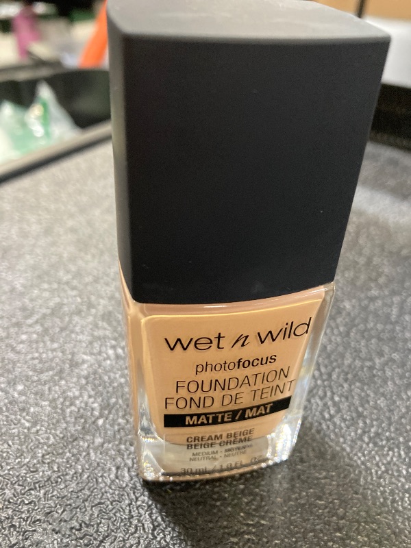 Photo 1 of wet n wild Photo Focus Matte Liquid Foundation Cream Beige, Vegan & Cruelty-Free
