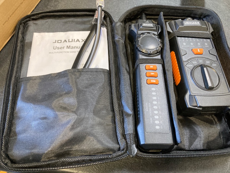 Photo 1 of Wire Tracker,Multifunctional Rj11 Rj45 Network Cable Tester Wire Tracer Toner,Line Finder With Ncv Probe for Ethernet Lan Network Cable Collation