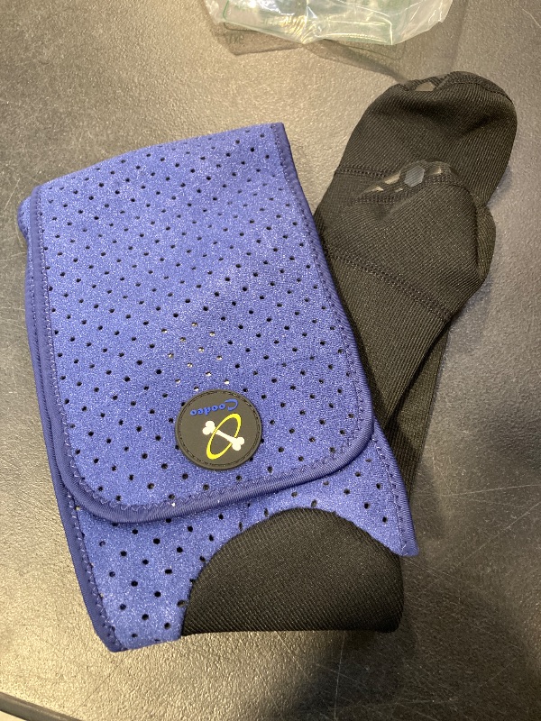Photo 1 of COODEO Dog Socks to Prevent Licking Paws, Dog Healing Boots & Paw Protectors with Non-Slip Bottoms to Protect Wounds, Waterproof Sleeve Dog Shoes for Licking (Blue, XL)