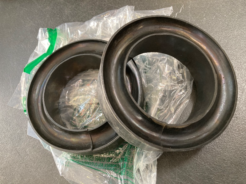 Photo 1 of WINTOWIN Heavy-Duty Rubber Coil Spring Spacer for Car, Universal Coil Spring Booster 2 Pack