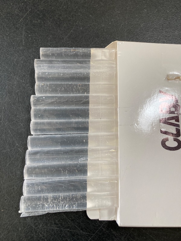 Photo 1 of Clabby 14 Pieces Acrylic Clay Roller Plastic Clear Round Tube Roller Pin Polymer Clay Tools for DIY Handmade Crafts Handmade Art Supplies, 6.5 x 0.5 Inch