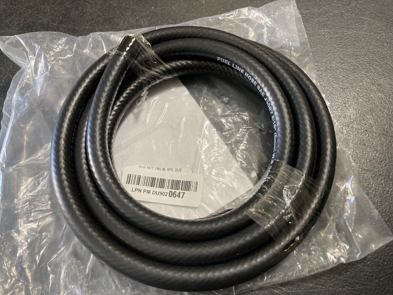 Photo 1 of 5/16 Inch ID Fuel Line Hose - 10FT Marine Grade Fuel Line with 10PCS Hose Clamps,300PSI High-Pressure Fuel Line for Automotive Fuel Systems Engines (5/16" ID-10Ft)