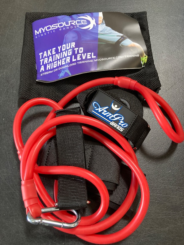 Photo 1 of Arm Pro Bands Baseball Softball Resistance Training Bands for Arm Strength, Pitching and Conditioning Equipment, Anchor Strap, Door Mount (Red - Advanced Athletes, High School, Travel Teams)