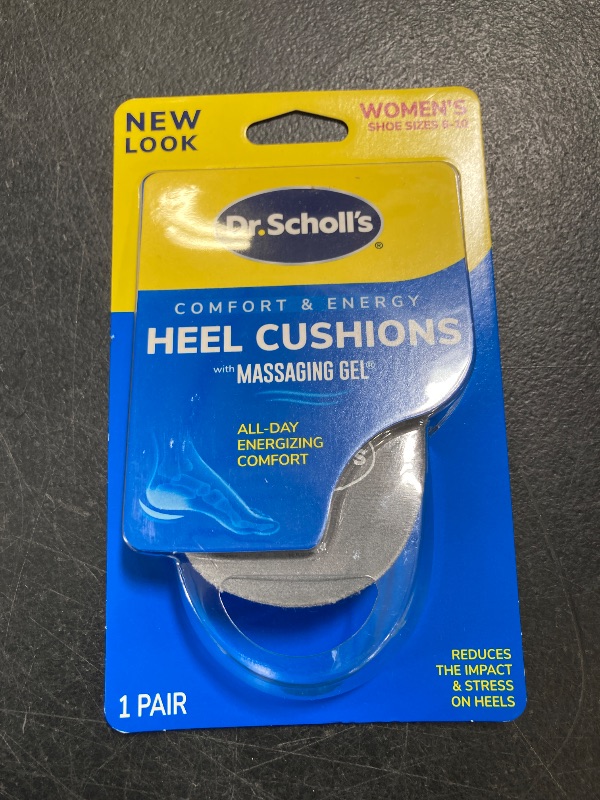 Photo 1 of Dr. Scholl's Heel Cushions with Massaging Gel Advanced // All-Day Shock Absorption and Cushioning to Relieve Heel Discomfort (for Women's 6-10, Also Available for Men's 8-13)