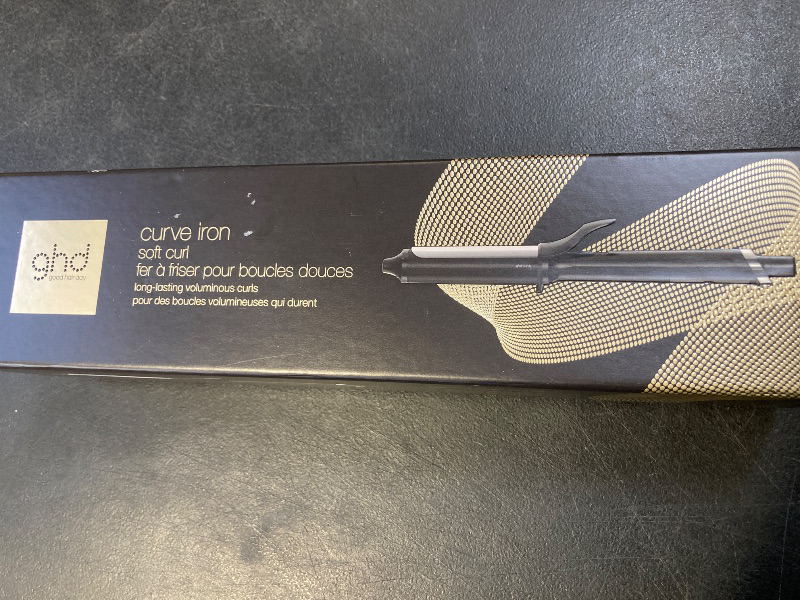 Photo 1 of ghd Soft Curl Hair Curling Iron ? 1.25" Hair Curler, Professional Styling Tool with Safer-for-Hair Styling Tool Temperature, Perfect for Longer Hair or Voluminous Styles ? Black