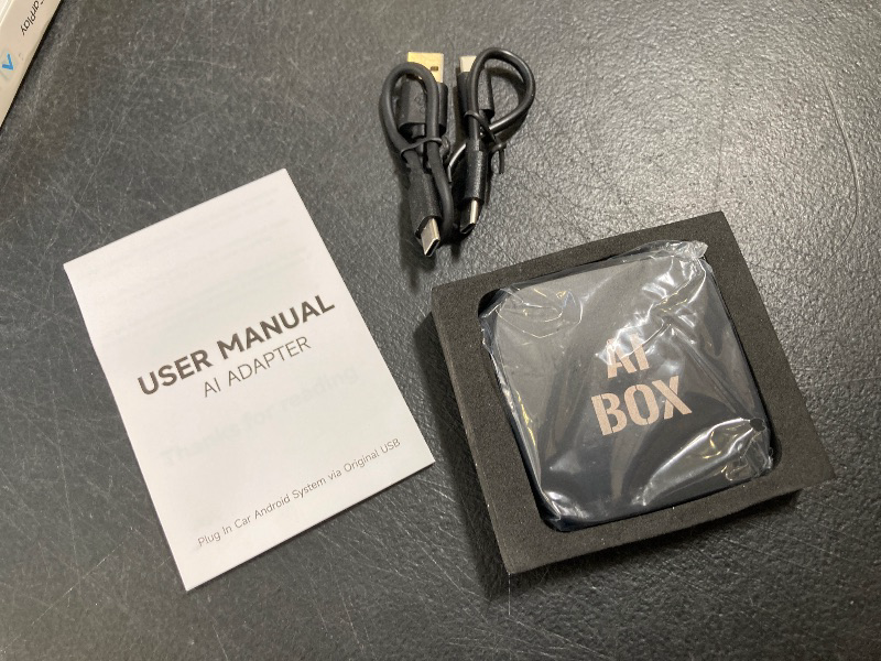 Photo 1 of Wireless Car Play Adaptor & Android Auto Wireless Adaptor - Magic Link Car Play Ai Box-Support Netflix/YouTube/TF Card/U Disk for Wired to Wireless Car Play Dongle for OEM Wired Car Play Cars Plug & Play