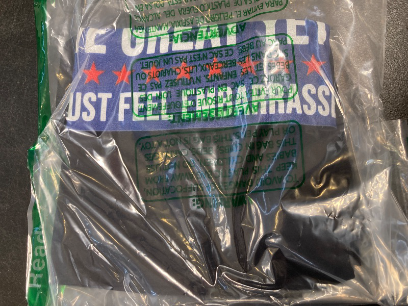 Photo 1 of Are We Great Yet? Cause I Just Feel Embarrassed Design T-Shirt - size L 