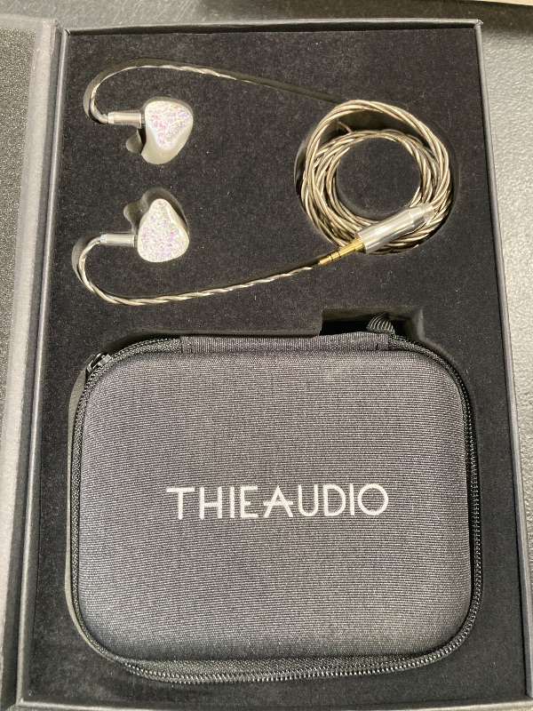 Photo 1 of Linsoul THIEAUDIO Hype 4 2DD+4BA in Ear Monitor, HiFi IEM Earphones with Tonal Balance, Latest Sonion Driver, Detachable Silver-Plated OCC Cable for Audiophile Musician Professionals (White)