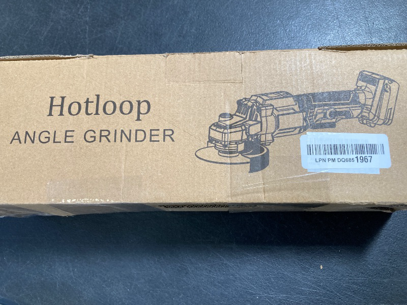 Photo 1 of Angle Grinder Cordless for Milwaukee 18V Battery, Angle Grinder with 3 Speed Adjustable 7000 RPM Brushless Motor, 3 PCS 4-1/2" Blades for Cutting, Griding, Polishing, etc. (Battery NOT Included)