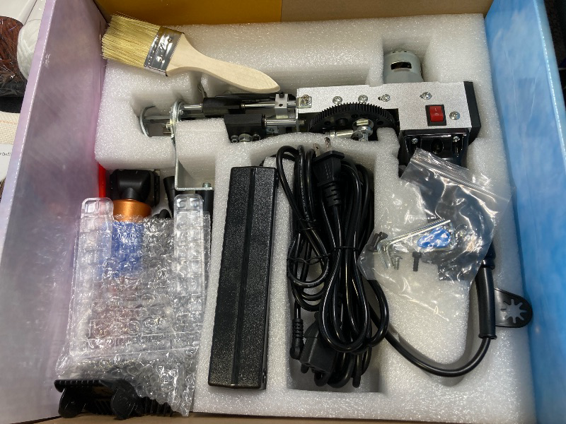 Photo 1 of Tufting  With Carpet Trimmer Kit, Rug Gun with Tufting Shears, 2 in 1 Tufting Gun Cut & Loop Pile, Rug Making Kit with Trimmer, Yarn, Tufting Cloth