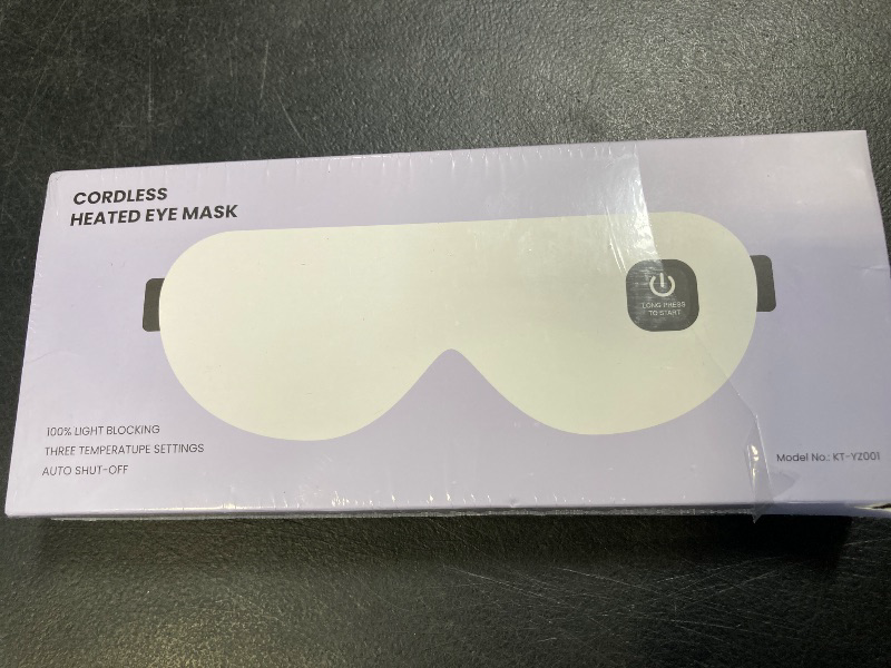 Photo 1 of Heated Eye Mask - Cordless Eye Mask for Dry Eyes, FSA HSA Eligible, Eye Relief, Improved Sleep, Washable Eye Heating pad for Travel and with Replaceable Shell