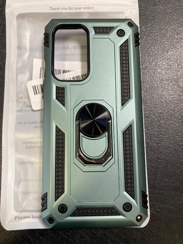 Photo 1 of Korecase for OnePlus 9 Phone Case with 360 Rotation Magnetic Ring Metal Kickstand [Military Grade] Heavy Duty Rugged Protective Shockproof Shell for OnePlus 9 Jade Green