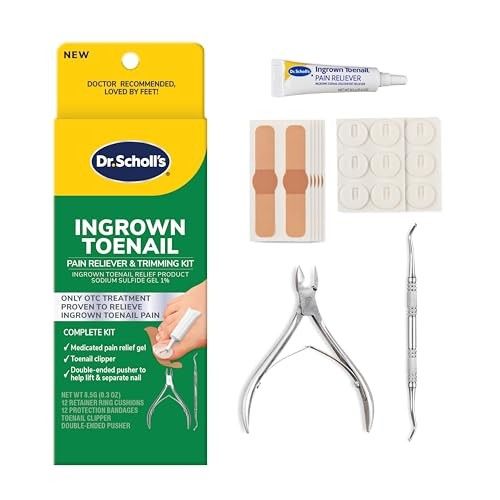 Photo 1 of Dr. Scholl's Ingrown Toenail Pain Reliever and Trimming Kit
