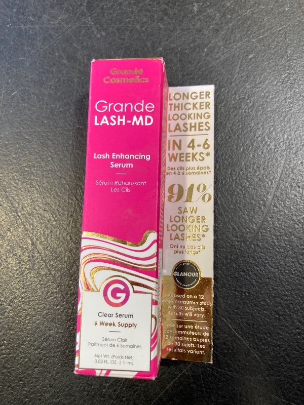 Photo 1 of Grande Cosmetics GrandeLASH-md Lash Enhancing Serum - Travel Size
