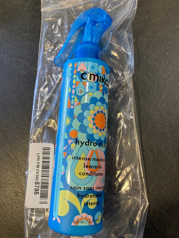 Photo 1 of amika Hydro Rush Intense Moisture Leave-In Conditioner with Hyaluronic Acid, 200 ml