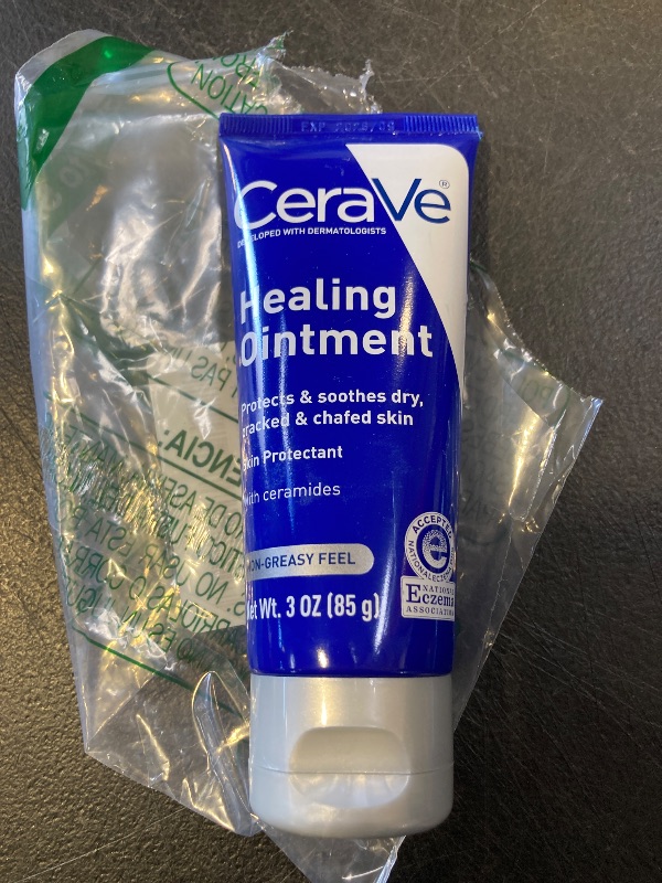 Photo 1 of CeraVe Healing Ointment - Moisturizing Skin Protectant with Hyaluronic Acid & Ceramides, 3 Oz