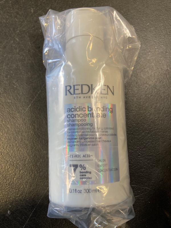 Photo 1 of Redken Bonding Shampoo for Damaged Hair Repair | Strengthens and Repairs Weak and Brittle Hair | Acidic Bonding Concentrate | Safe for Color-Treated Hair | For All Hair Types