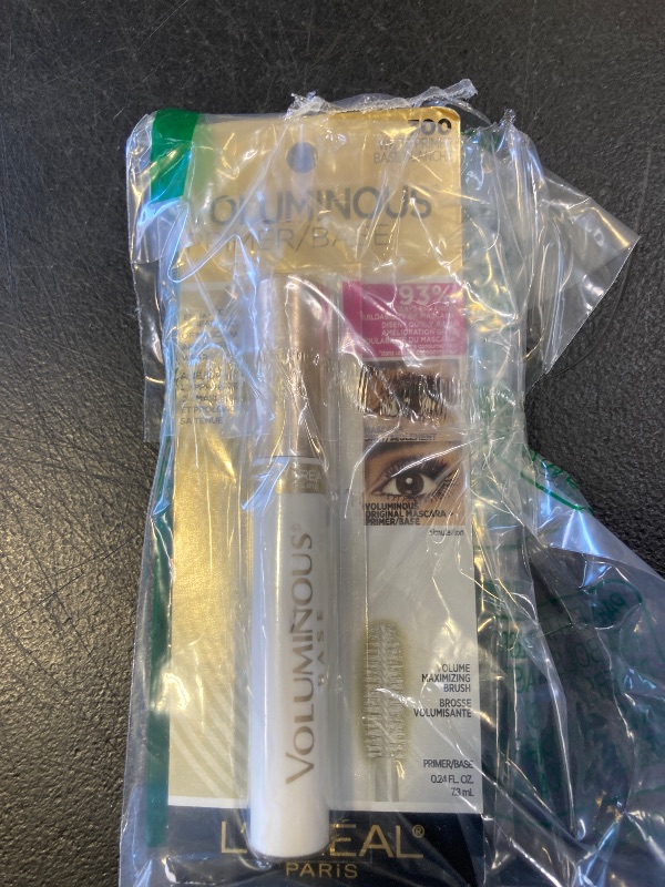 Photo 1 of L'Oreal Paris Makeup Voluminous Lash Boosting Conditioning Primer Mascara, White Primer, 0.24 fl; oz.