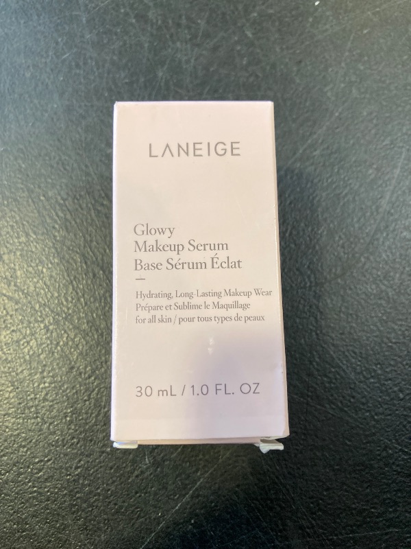 Photo 1 of LANEIGE Glowy Makeup Serum: Makeup Primer, Hydrating Face Serum for Visibly Smooth & Glowy Dewy Skin, Highlighting