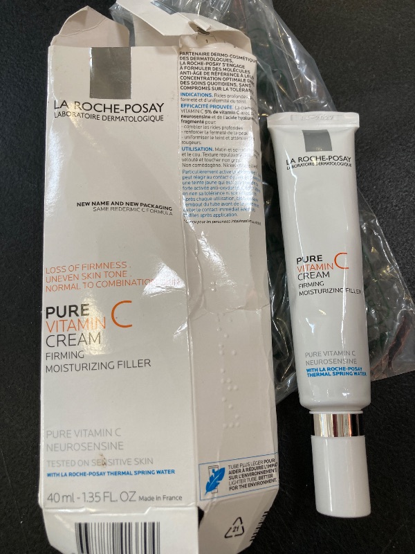 Photo 1 of La Roche-Posay Pure Vitamin C cream firming ,moisturizing filler 1.35 oz