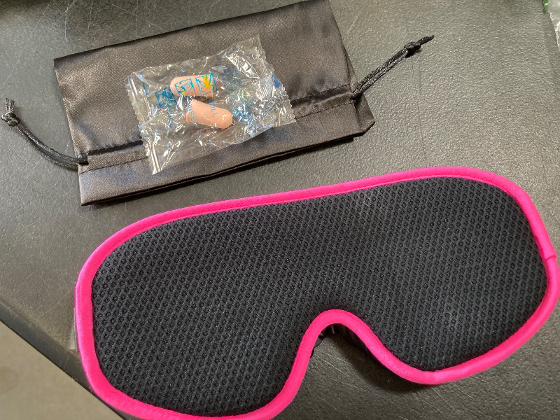 Photo 1 of WAOAW Sleep Mask for Men Women: Blackout Eye Masks for Sleep - 3D Breathable Soft Comfortable Eye Mask for Travel - Adjustable Light Blocking Night Masks for Sleeping