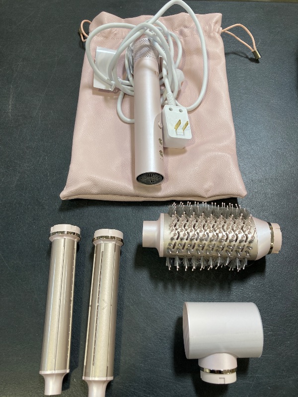 Photo 1 of T3 Aire 360 Multi-Styler & Blowout System, Rapid Drying Hair Dryer, Ceramic Curling Attachments, Oval Brush & Drying Concentrator | Blowouts & Long-Lasting Curls