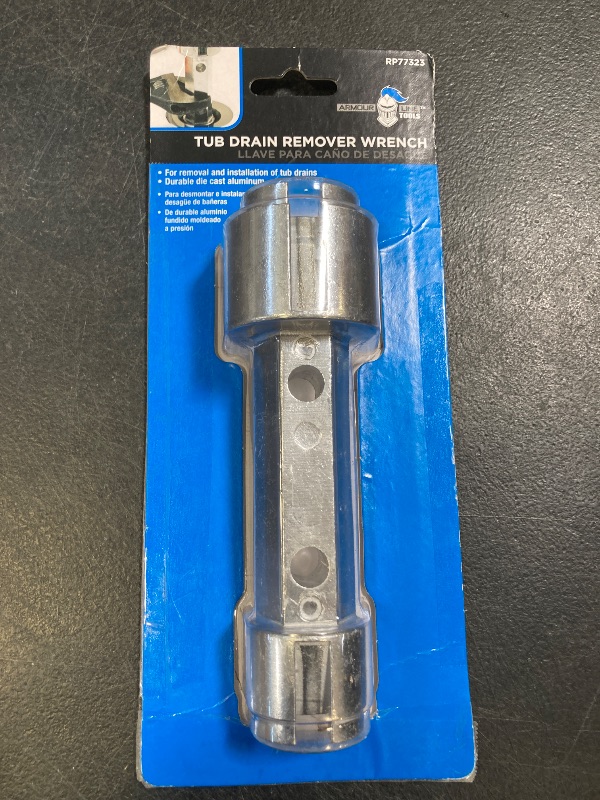 Photo 1 of Prime-Line RP77323 Tub Drain Remover Wrench, Heavy Duty (Single Pack)