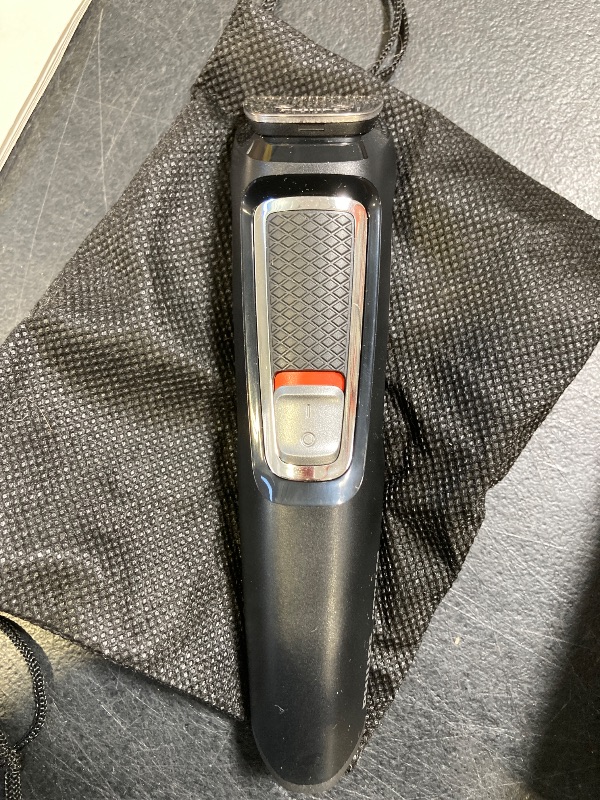 Photo 1 of Philips Norelco Multigroom 3000 Series, All-in-One Trimmer, Beard Trimmer and Hair Clipper, 15-Piece Men's Grooming Kit for Head, Beard, Face, Nose, Ears, No Blade Oil Needed, Soft Pouch, MG3770/40