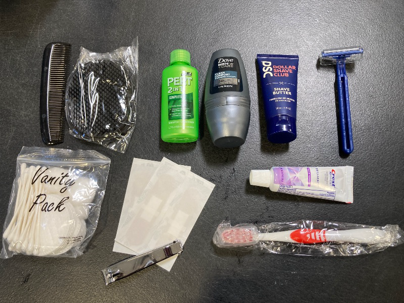 Photo 1 of Convenience Kits International Men’s Super Deluxe, 16-Piece Kit with Travel Size TSA Compliant Essentials in Reusable Zippered Toiletry Bag