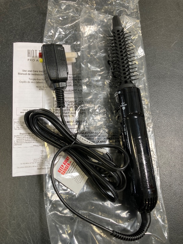 Photo 1 of Hot Tools Pro Artist Hot Air Styling Brush | Style, Curl and Touch Ups (3/4”), Black