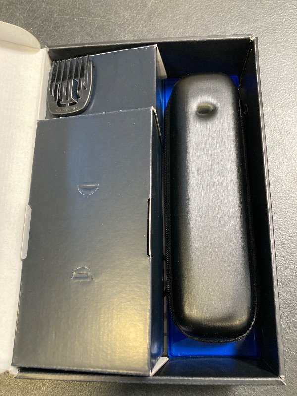 Photo 1 of Philips Norelco Series 9000, Ultimate Precision Beard and Hair Trimmer with Beard Sense Technology for an Even Trim, BT9810/40