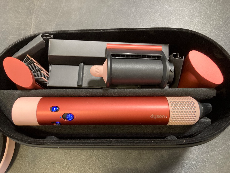 Photo 1 of Dyson Special edition Airwrap™ Complete long multi-styler in Strawberry bronze and blush pink with Detangling comb
