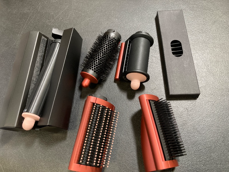 Photo 1 of Dyson Special edition Airwrap™ Complete long multi-styler in Strawberry bronze and blush pink with Detangling comb