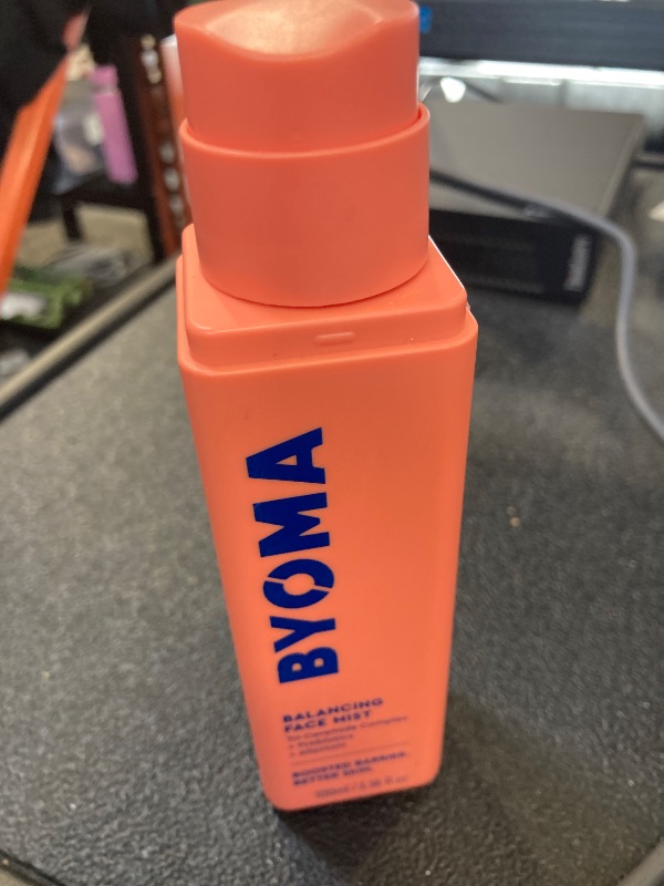 Photo 1 of BYOMA Balancing Face Mist - pH Balanced Face Toner with Ceramides, Probiotics & Allantoin - Alcohol Free Toner Spray - Balance, Soothe & Refresh Throughout The Day - 3.38 fl. oz