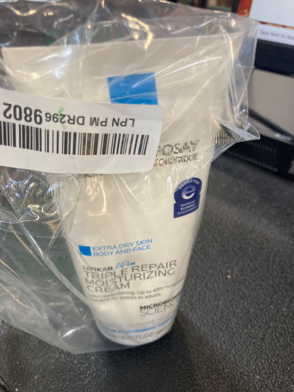 Photo 1 of La Roche-Posay Lipikar AP+ Triple Repair Moisturizing Cream, Face & Body Lotion For Dry Skin, Shea Butter & Niacinamide Moisturizer, Gentle Face & Body Cream For Dry, Rough & Sensitive Skin