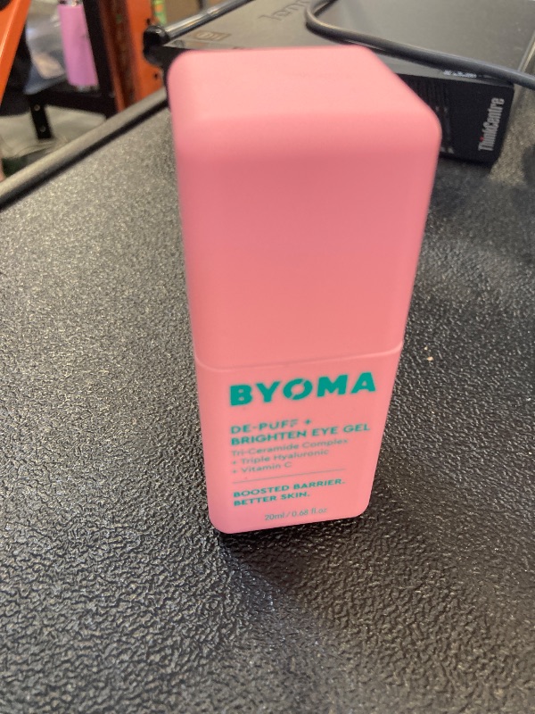 Photo 1 of Byoma De- + Brighten Eye Gel - Lightweight Gel Eye Cream for Dark Circles, Puffiness & Wrinkles - Under Eye Cream With Hyaluronic Acid & Vitamin C - Barrier Repair Skincare - 0.68 fl. oz