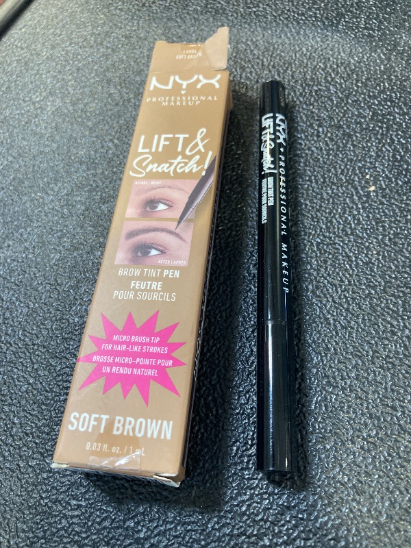 Photo 1 of NYX PROFESSIONAL MAKEUP Lift & Snatch Eyebrow Tint Pen, Soft Brown