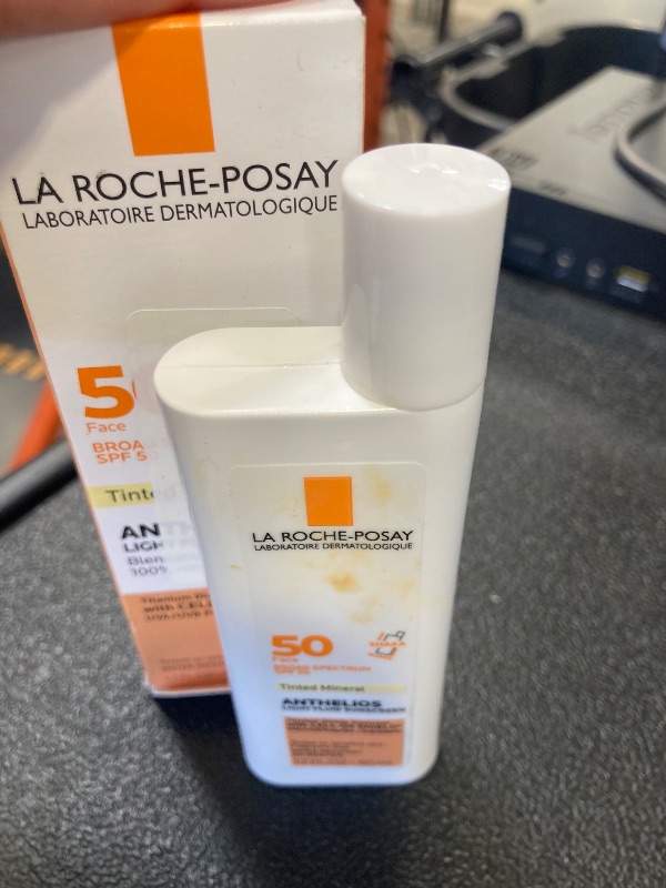Photo 1 of La Roche-Posay Anthelios Tinted Sunscreen SPF 40+, Broad Spectrum SPF + Antioxidants, Titanium Dioxide & Zinc Oxide Sunscreen, 4 Flexible Shades With No White Cast, Oil Free & Oxybenzone Free