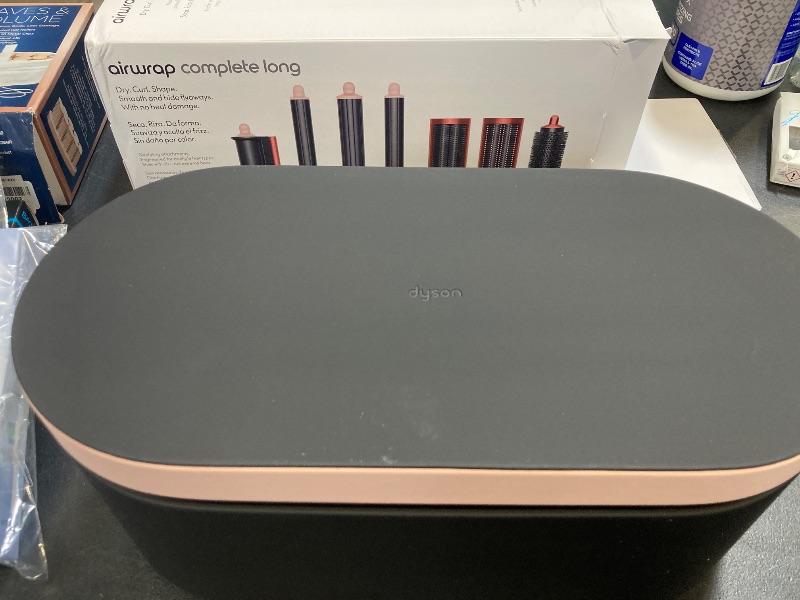 Photo 1 of Dyson Special edition Airwrap™ Complete long multi-styler in Strawberry bronze and blush pink with Detangling comb