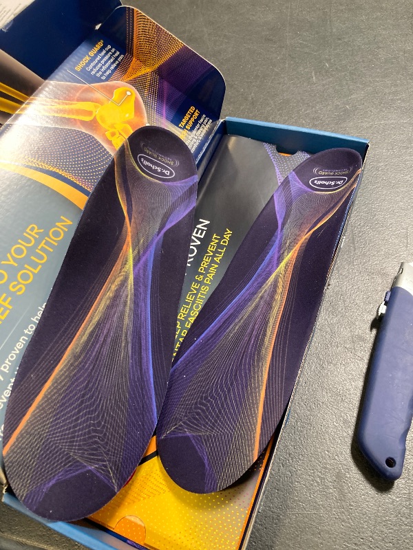 Photo 1 of Dr. Scholl's Plantar Fasciitis Sized to Fit Pain Relief Insoles // Shoe Inserts with Arch Support for Men and Women, 1 Count