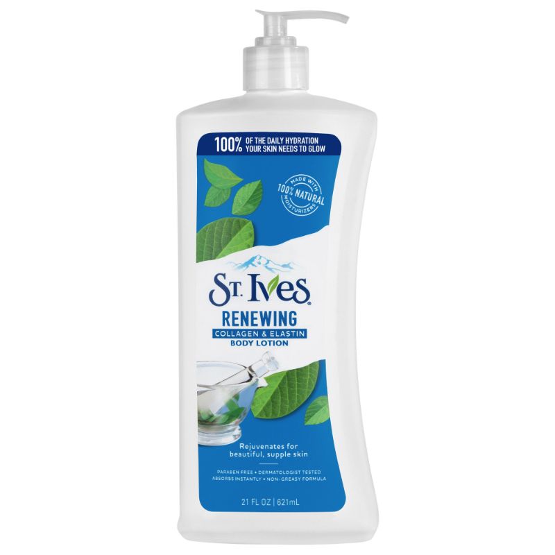 Photo 1 of St. Ives, Renewing Body Lotion, Collagen & Elastin, 21 Fl Oz (621 Ml)
