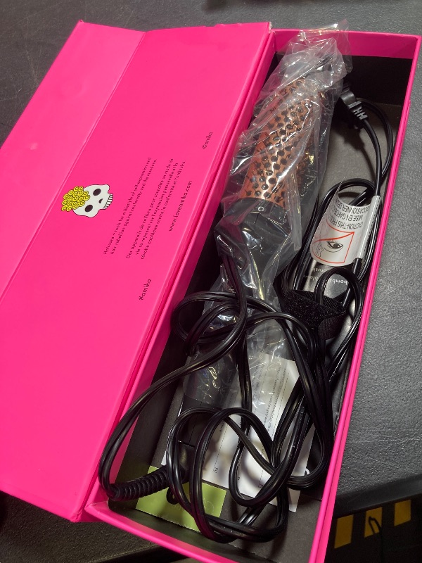 Photo 1 of Amika Blowout Babe Thermal Brush, Black