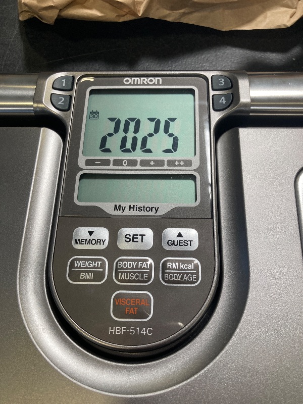 Photo 1 of OMRON Body Composition Monitor & Scale – Track Skeletal Muscle Mass Loss/Gain, Weight (up to 330 pounds), Visceral Fat, BMI and More (Non-Bluetooth)