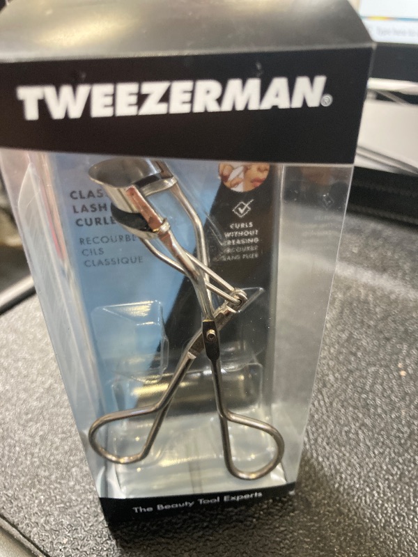 Photo 1 of Tweezerman Classic Eyelash Curler Model No. 1034-R, Stainless Steel