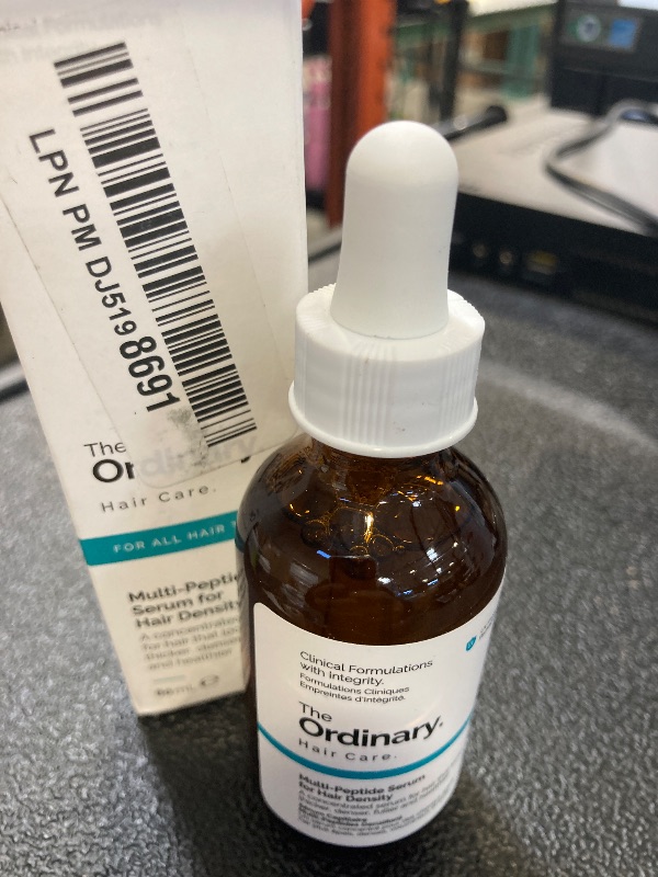 Photo 1 of The Ordinary Multi-Peptide Serum for Hair Density, Peptide-Powered Formula for Thicker, Fuller Looking Hair, 2 Fl Oz