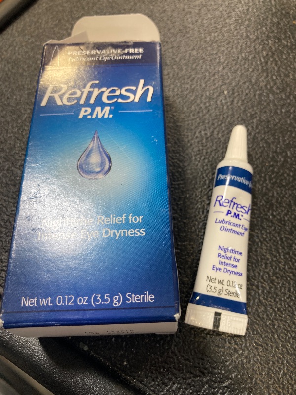 Photo 1 of Active Ingredients: Mineral Oil (42.5 %), Eye Lubricant; White Petrolatum (57.3 %), Eye Lubricant. Inactive Ingredients: Lanolin Alcohols.